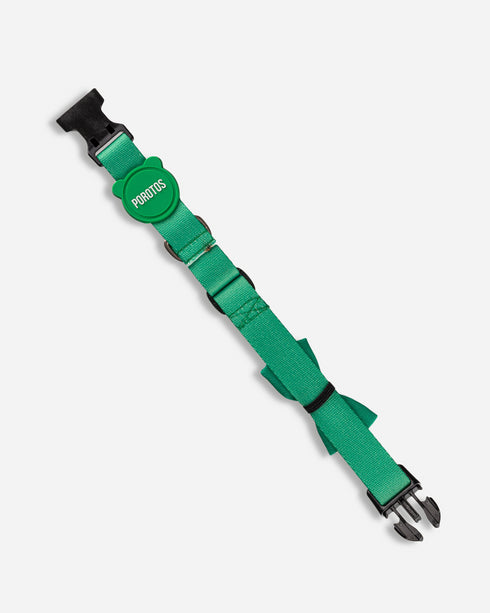 Collar con Moño Verde